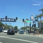 Carlsbad CA main street sign