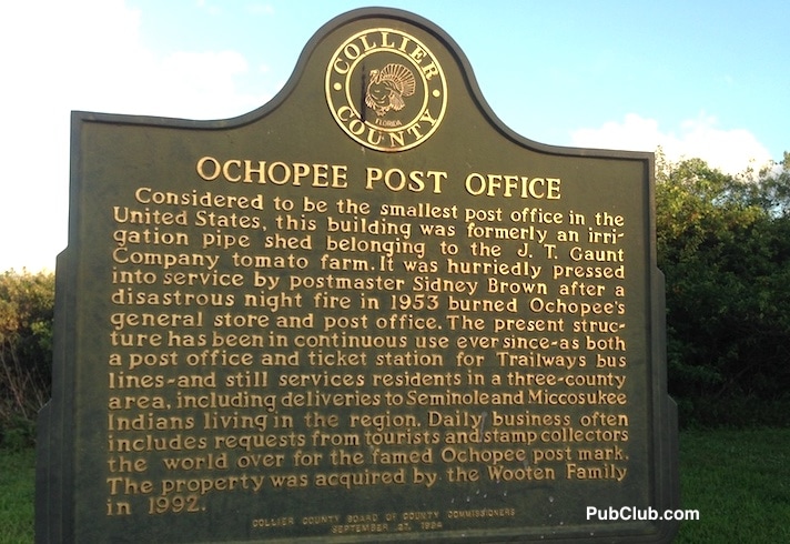 United States smallest post office Ochopee Florida travel blogger United States smallest post office Ochopee Florida travel blogger