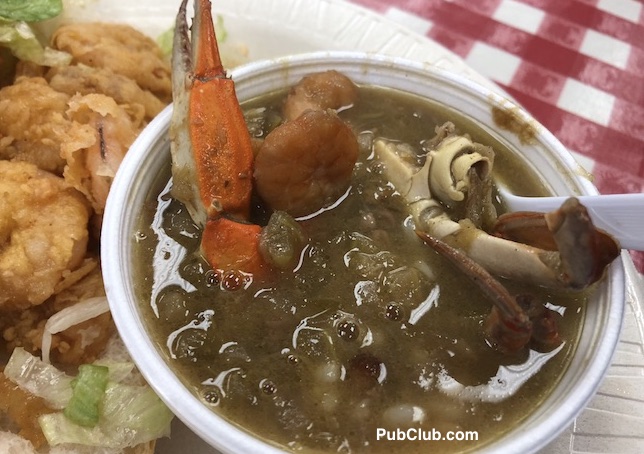 Johnny's Po-Boy New Orleans seafood gumbo