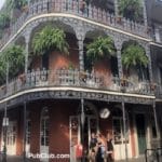 French Quarter balcony house New Orleans