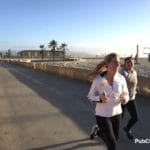 Hermosa Beach Strand running runners
