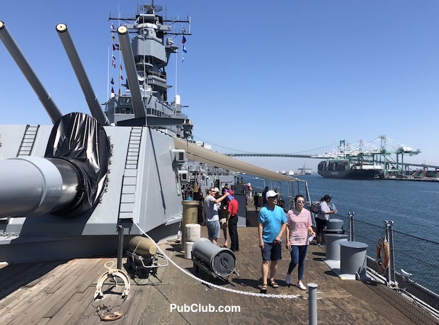 USS Iowa battleship San Pedro CA