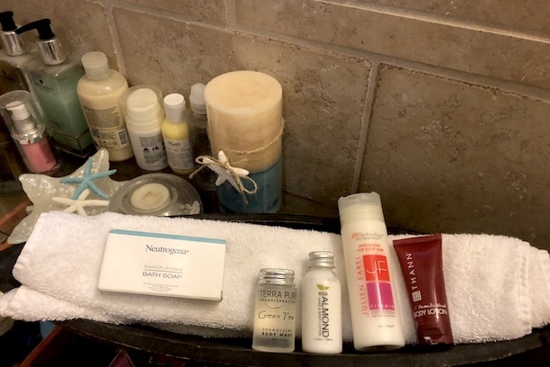hotel room bathroom toiletries hotel room bathroom toiletries