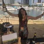 Grand Tasting San Diego Wine Food Festival happy girl