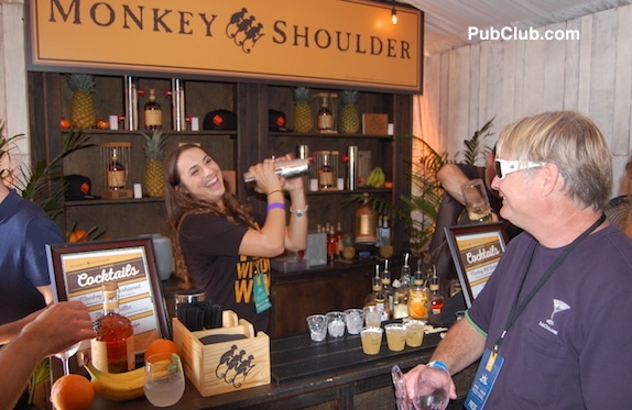 San Diego Wine & Food Festival Grand Tasting Monkey Shoulder whiskey speakeasy