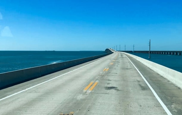 Seven-mile bridge, Florida Keys Karavan To The Keys RV road trip
