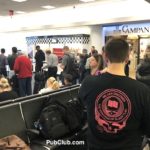 airport gate crowd