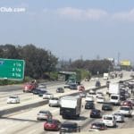 LA Traffic 405 freeway gridlock