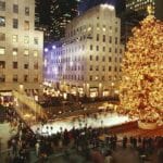 Rockefeller Plaza Christmas Tree ice skating