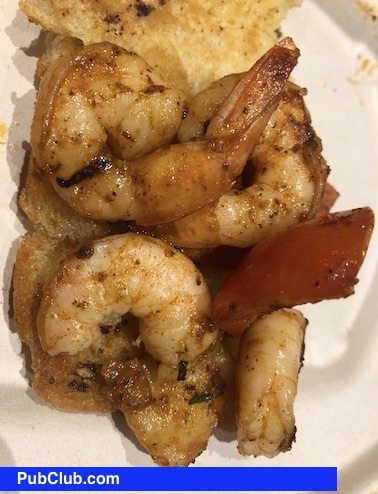 San Pedro Fish Market Grill shrimp