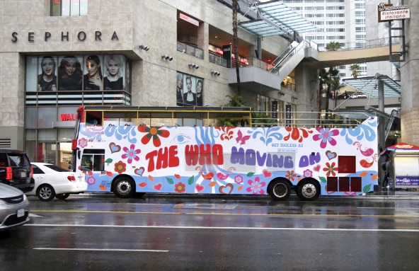 The Who Moving On Tour Magic Bus