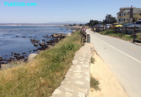 Pacific Grove California bike trail