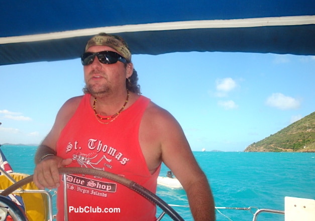 Eric Stone sailing sailboat British Virgin Islands