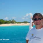 Sandy Spit island British Virgin Islands sailboat PubClub.com travel blogger