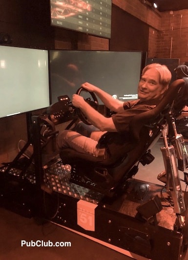 Base 51 racing simulator venue Los Angeles nightlife blogger Base 51 racing simulator venue Los Angeles nightlife blogger
