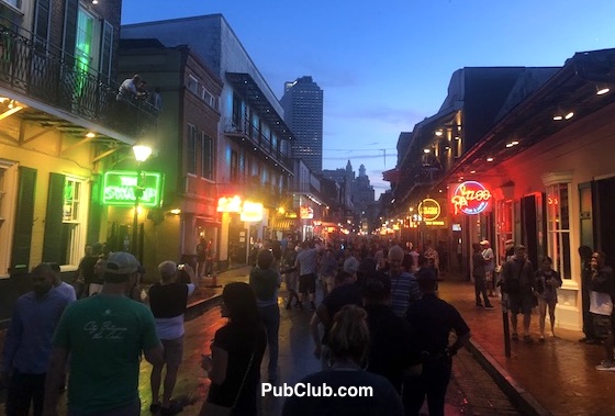 Bourbon Street New Orleans nightlife