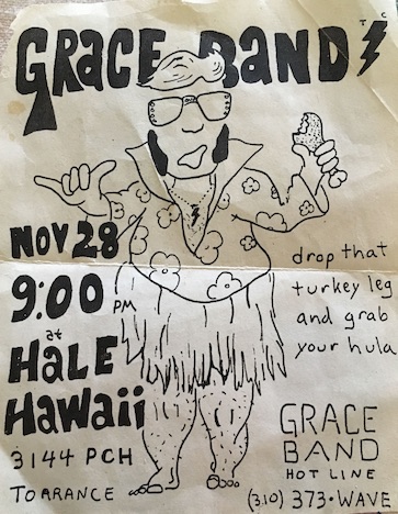Hale Hawaii bar Graceband Elvis Presley Tribute Band poster