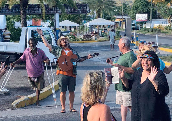 Radio TropRock Caribbean trip Life On the Corner bar English Harbor Antigua
