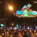 Patong Beach Phuket-nightlife Bangla Street sign