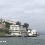 Alcatraz Island from Alcatraz Cruises ferry boat