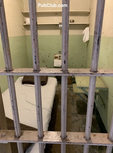 Alcatraz tour prison cell