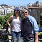 Ashley & Kev's travel adventures San Francisco Lombard Street