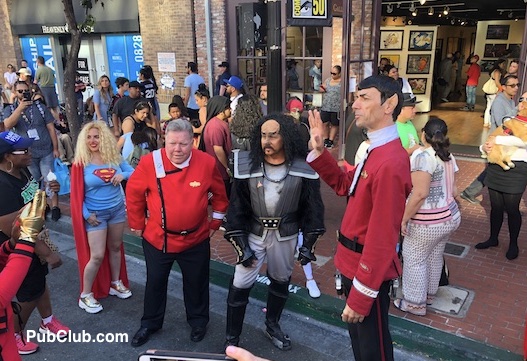Comic Con 50 2019 San Diego Gaslamp party Star Trek
