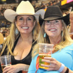 PBR beer girls Professional Bull Riders event