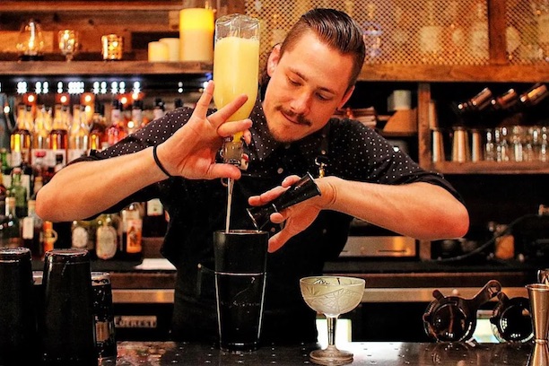 SOCIAL Huntington Beach bartender cocktail
