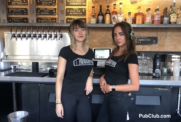 Quartyard San Diego Gaslamp bars hot bartenders headsets