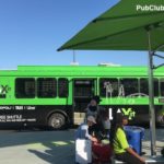 LAX rideshare Uber Lyft bus