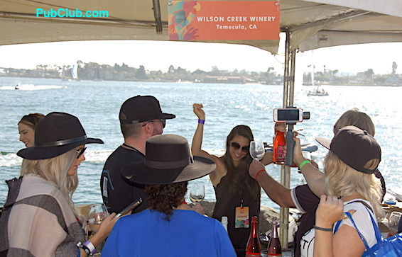 San Diego Bay Wine + Food Festival Grand Tasting Wilson Creek