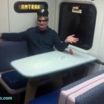 Amtrak Pacific Surfliner snack car travel blogger