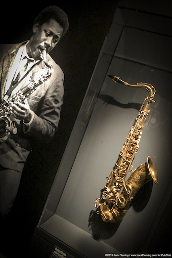 Clarence Clemons saxophone Rock 'n Roll Hall Of Fame 