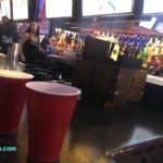 American Junkie dollar beer night red solo cups