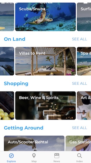 BVI Now British Virgin Islands travel app