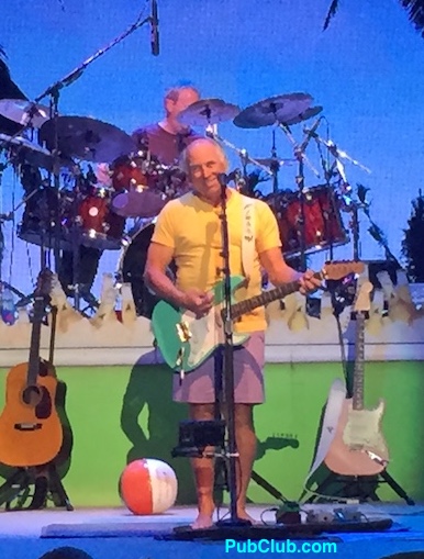 Jimmy Buffett concert on stage funny