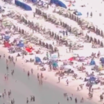 Clearwater Beach viral Spring Break video