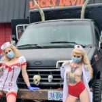 Lucky Devil Lounge Portland delivery dancers