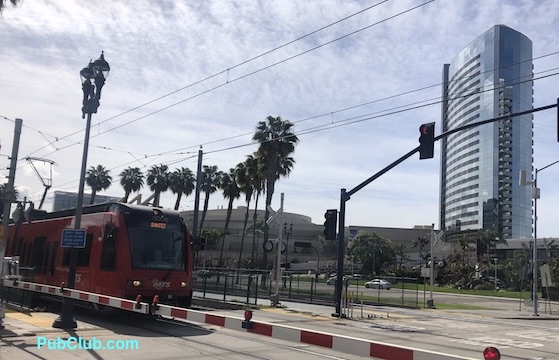 San Diego Trolley running during coronavirus lockdown