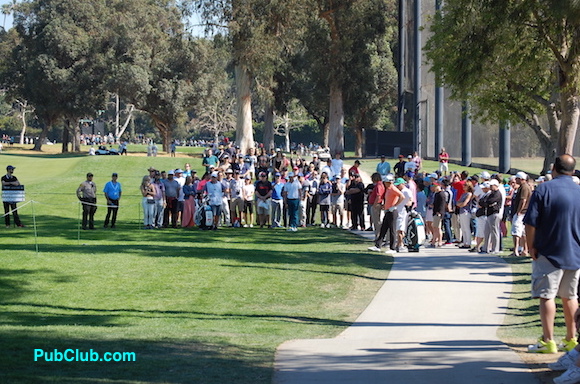 golf tournament fans gallery