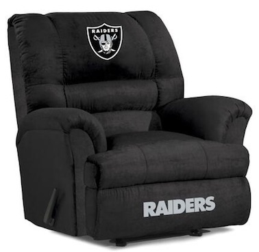 Oakland Raiders recliner