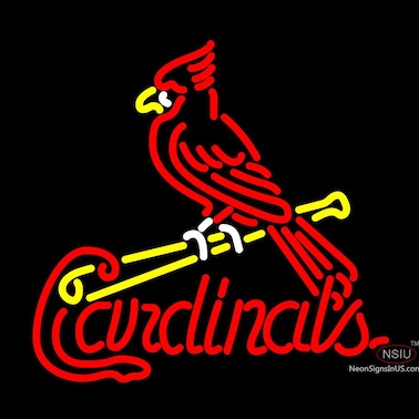 St. Louis Cardinals neon bar sign