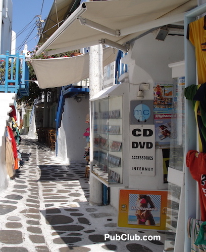 Mykonos Greece street