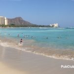 Hawaii vacation Waikiki Beach sand & surf