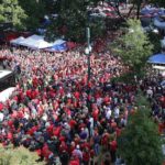 Ole Miss football tailgate party the Grove