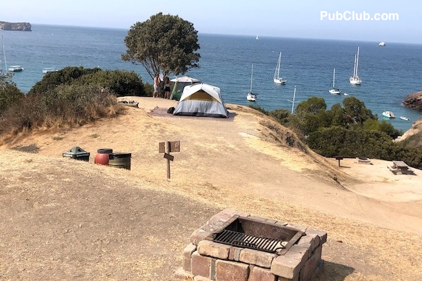 Two Harbors Catalina Island camping