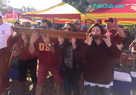 USC Football tailgate party