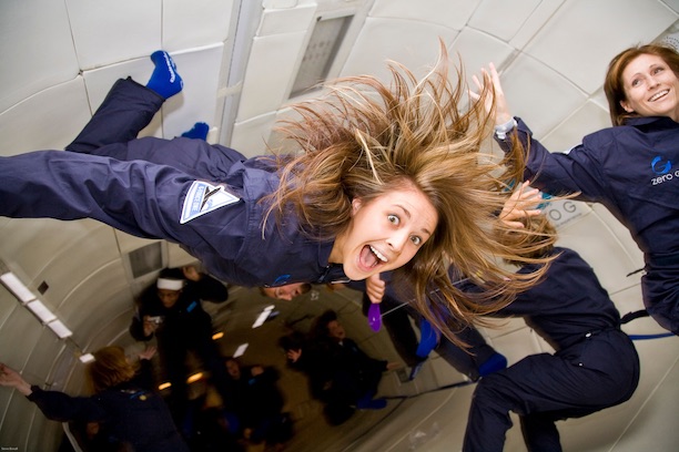 GoZeroG zero gravity weightless flight