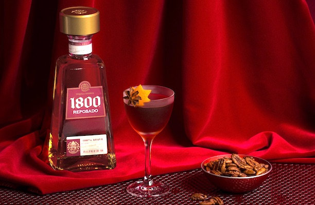1800 Reposado tequila Autumn Cider cocktail